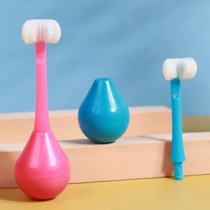 Spazzolino da denti per bambini a tre lati