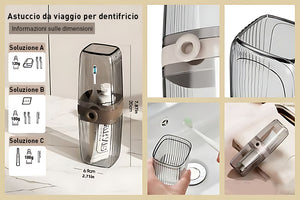 🔥Scatola porta sapone da viaggio