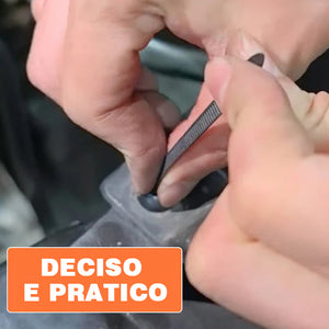 Fibbia universale per fascette stringicavo in nylon