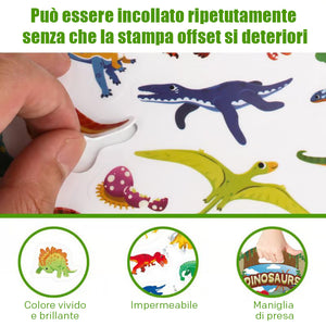 🔥Libro di adesivi riutilizzabili - Tieni i bambini lontani dai dispositivi!✨