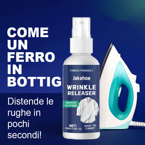 Spray antirughe per vestiti