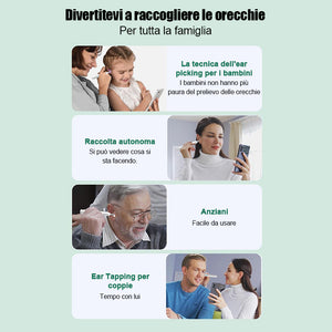 Nuova presa visiva per l'orecchio