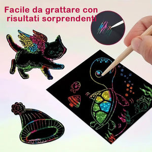 【100 pezzi/1 set】 Carta magica artistica