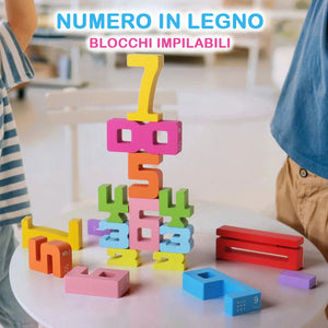 Giocattoli di blocchi di costruzione matematici