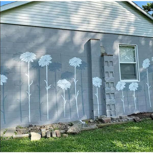 💐Modello per fiori grandi per recinzione da giardino🌻Decorazione fai da te