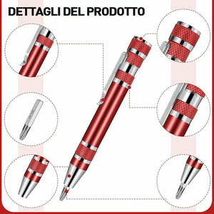 Cacciavite mini 8 in 1