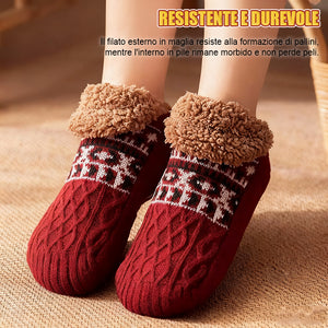 🧦 Calzini da pavimento Jacquard: calore e comfort a ogni passo