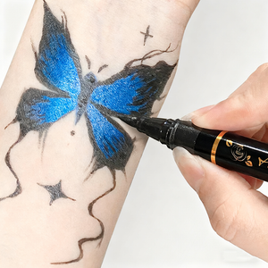 Set di penne per tatuaggi temporanei