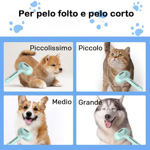 🔥Pettine per la rimozione dei peli con spray per animali domestici