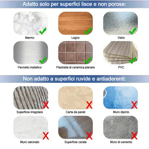 Ganci autoadesivi - Ideali per lavandini e bagni