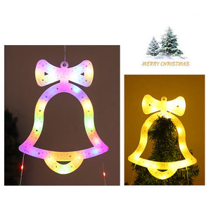 Luci LED per scale di Babbo Natale