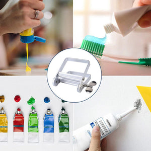 Spremi-dentifricio in metallo