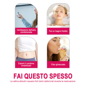 Cerotto per alleviare il dolore mestruale