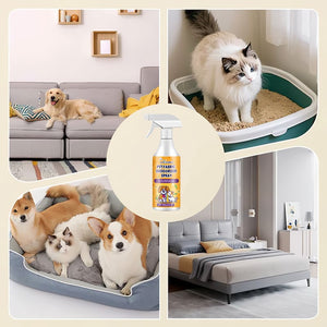 Spray deodorante forte per animali domestici