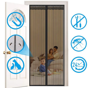 Tenda di garza magnetica anti-zanzare
