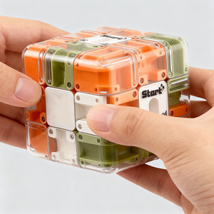 Grande labirinto 3D Puzzle Cubo Labirinto - Divertente giocattolo educativo