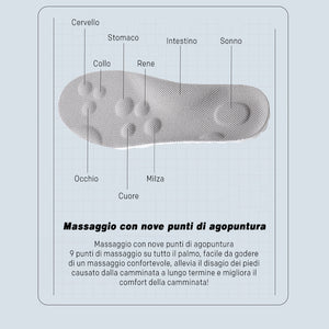 Solette casual ammortizzanti ad alta elasticità