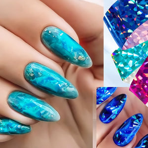 Carta per nail art con cielo stellato