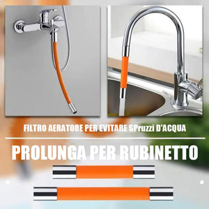 Prolunga flessibile per rubinetto dell'acqua per uso domestico