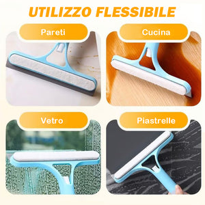 ✨Raschietto per la pulizia dei vetri 3 in 1