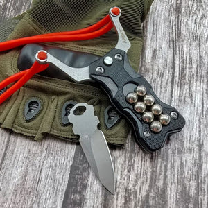 🔥Strumento EDC multifunzionale con fionda