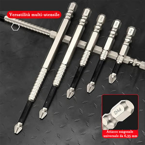 🔥🔨Set di punte per cacciavite magnetiche ad alta potenza