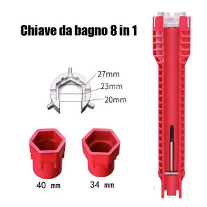 Chiave per lavello 8 in 1!