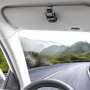 Supporto multifunzionale per occhiali da auto