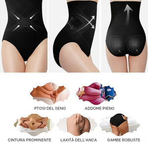 Mutandine modellanti a vita alta contenitive