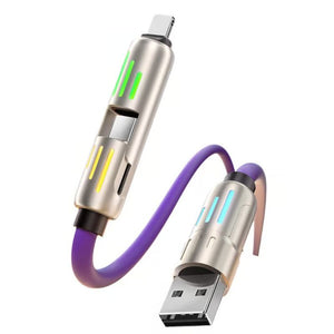 🔥Cavo di ricarica USB 4 in 1 Ricarica rapida MAX 240 W🔥