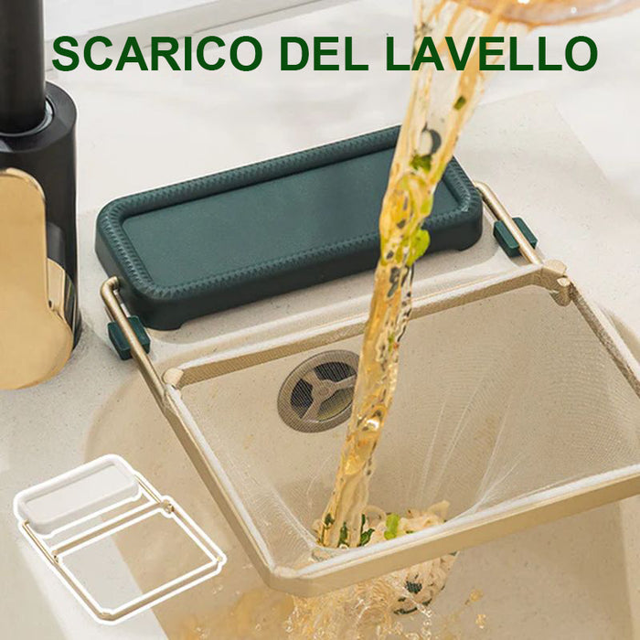 Filtro di scarico angolare per lavello da cucina