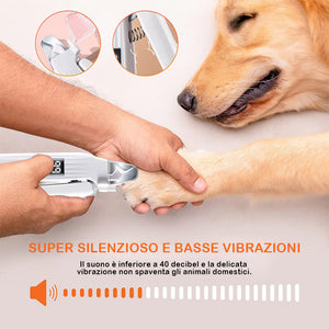 Tagliaunghie multifunzione per animali domestici