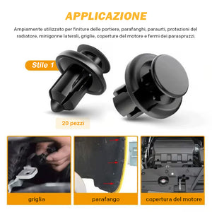 Scatola di kit per il restauro automobilistico