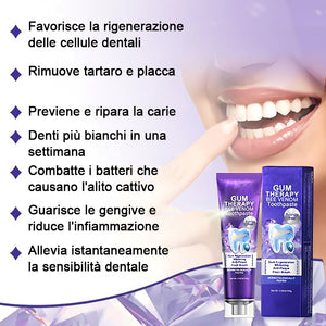 Dentifricio al veleno d'api