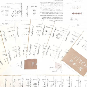 Mini libro di cucito creativo