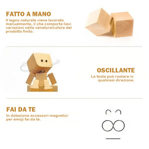 Ornamenti per auto a forma di marionetta