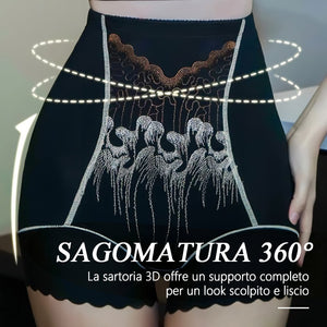 💃 Pantaloncini modellanti a vita alta da donna
