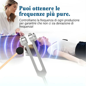 Dispositivo terapeutico a 128 Hz | Sollievo naturale dal dolore e dallo stress