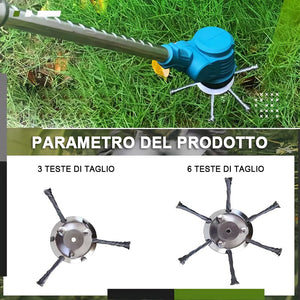 Testina per tagliaerba in filo d'acciaio