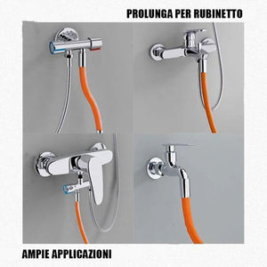 Prolunga flessibile per rubinetto dell'acqua per uso domestico