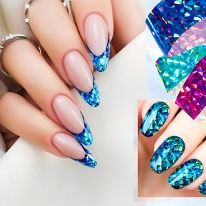 Carta per nail art con cielo stellato