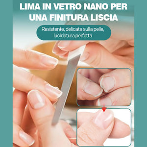 Set tagliaunghie con apertura ampia