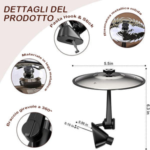 🎁Decorazione per bocchette di ventilazione dell'auto—mini piatti per batteria