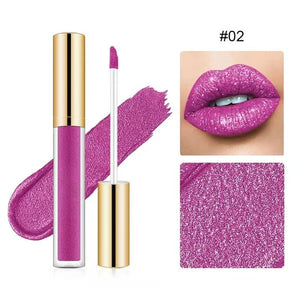 🔥Lucidalabbra liquido con diamanti glitterati