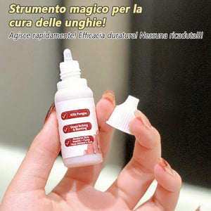 Soluzione a base di erbe per la cura delle unghie