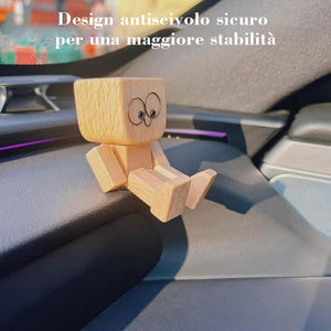 Ornamenti per auto a forma di marionetta