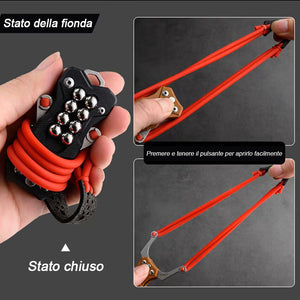 🔥Strumento EDC multifunzionale con fionda