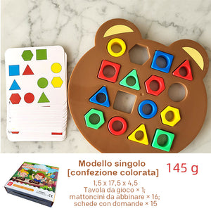 🌈Blocchi educativi a forma di orso