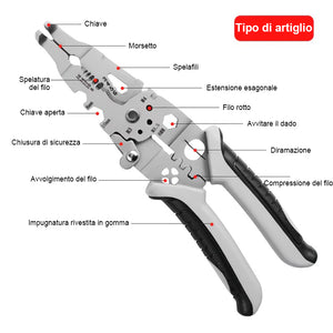 Attrezzo multifunzione professionale 24 in 1