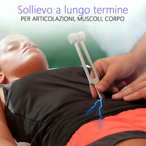 Dispositivo terapeutico a 128 Hz | Sollievo naturale dal dolore e dallo stress